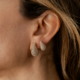 Zircon Silver Earrings (M de Luca)