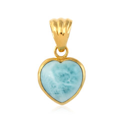 Larimar Silver Pendant