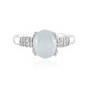 Brazilian Aquamarine Silver Ring