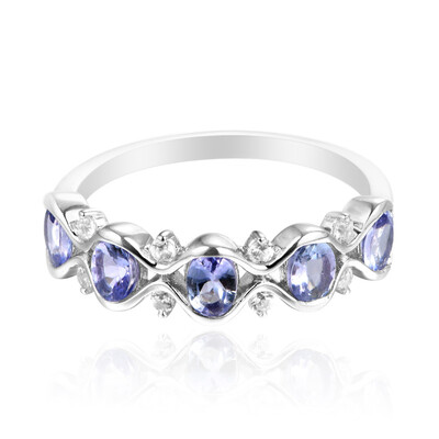 Tanzanite Silver Ring