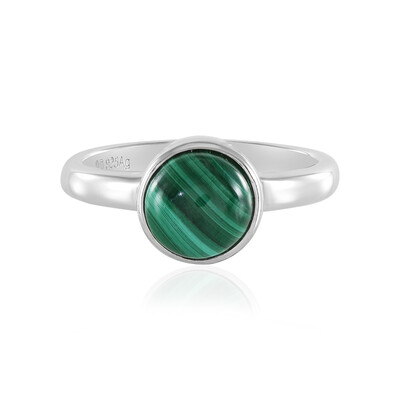 Malachite Silver Ring