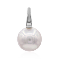 White Freshwater Pearl Silver Pendant