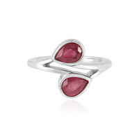 Madagascar Ruby Silver Ring