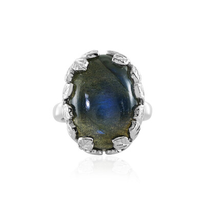 Labradorite Silver Ring