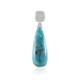 Turquoise Silver Pendant (MONOSONO COLLECTION)