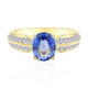 14K Ceylon Sapphire Gold Ring (Annette)