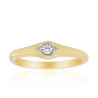 9K IF (D) Diamond Gold Ring