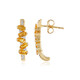 Citrine Silver Earrings