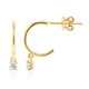 9K SI1 (G) Diamond Gold Earrings (Annette)