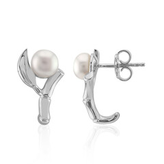 Freshwater pearl Silver Earrings (TPC)