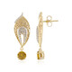 9K Sphene Gold Earrings