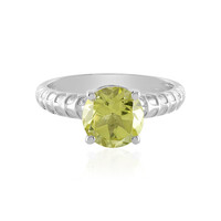 Ouro Verde Quartz Silver Ring