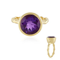 Zambian Amethyst Silver Ring