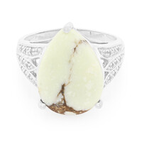 Magnesite Silver Ring