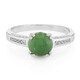 Imperial Chrysoprase Silver Ring