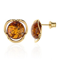 Baltic Amber Silver Earrings