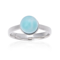 Larimar Silver Ring