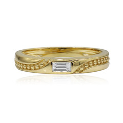 9K SI1 (G) Diamond Gold Ring