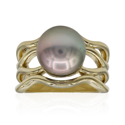 Tahitian Pearl Silver Ring (TPC)