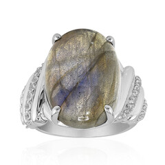 Labradorite Silver Ring