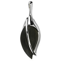 Black Oak Silver Pendant