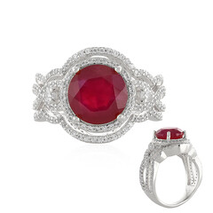 Madagascar Ruby Silver Ring (de Melo)