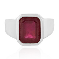 Madagascar Ruby Silver Ring