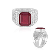 Madagascar Ruby Silver Ring (de Melo)