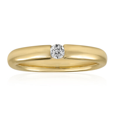 9K SI1 (G) Diamond Gold Ring (Annette)