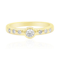 9K SI1 (G) Diamond Gold Ring