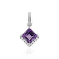 Moroccan Amethyst Silver Pendant