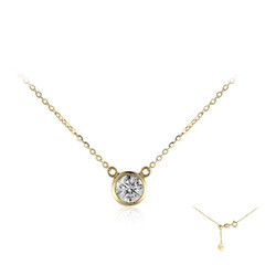 18K SI1 (G) Diamond Gold Necklace