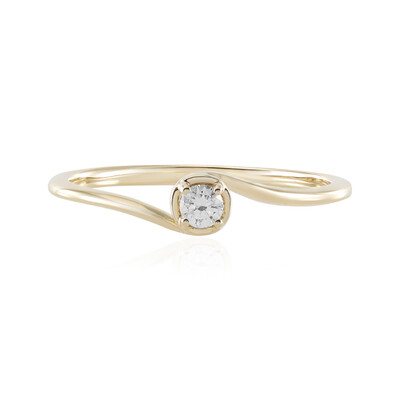 9K IF (G) Diamond Gold Ring (de Melo)