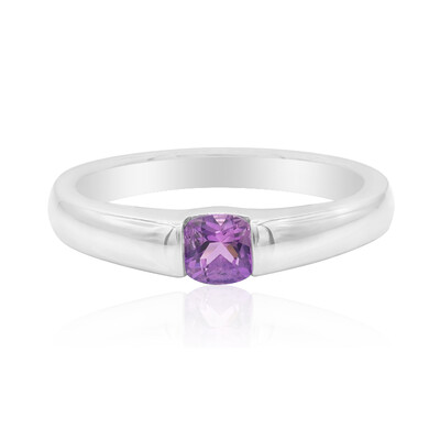 Bolivian Amethyst Silver Ring