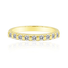 18K IF (D) Diamond Gold Ring