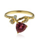 14K Congo Neon Tourmaline Gold Ring (Smithsonian)