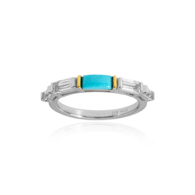 Sleeping Beauty Turquoise Silver Ring (Faszination Türkis)