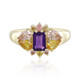 9K Siberian Amethyst Gold Ring (Adela Gold)