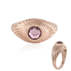 Rose de France Amethyst Silver Ring