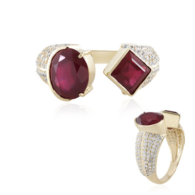 9K Madagascar Ruby Gold Ring (de Melo)