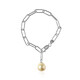 Kabira Golden South Sea Pearl Silver Bracelet (TPC)