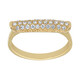 14K SI2 (H) Diamond Gold Ring