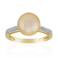 18K Kabira Golden South Sea Pearl Gold Ring (TPC)