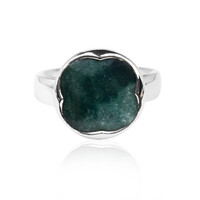 Ocelot Jasper Silver Ring