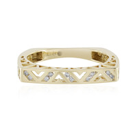 9K I2 (I) Diamond Gold Ring (Ornaments by de Melo)