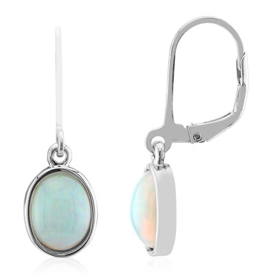 Welo Opal Silver Earrings (MONOSONO COLLECTION)