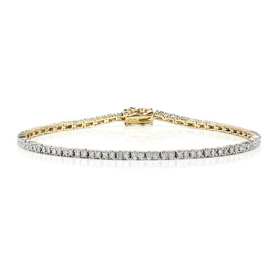 9K SI1 (G) Diamond Gold Bracelet (Annette)