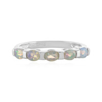 Welo Opal Silver Ring