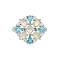 Welo Opal Silver Ring