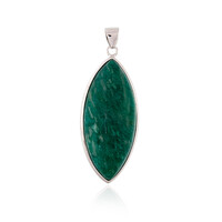 Amazonite Silver Pendant